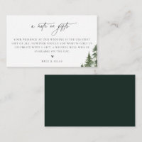 A Note On Gifts Forest Wedding