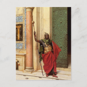 A Nubian Guard postcard