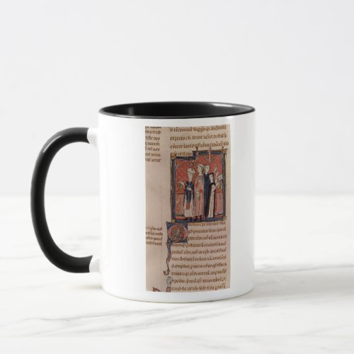 A nun taking her vows and mass mug