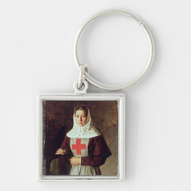 A Nurse, 1886 Keychain (Front)