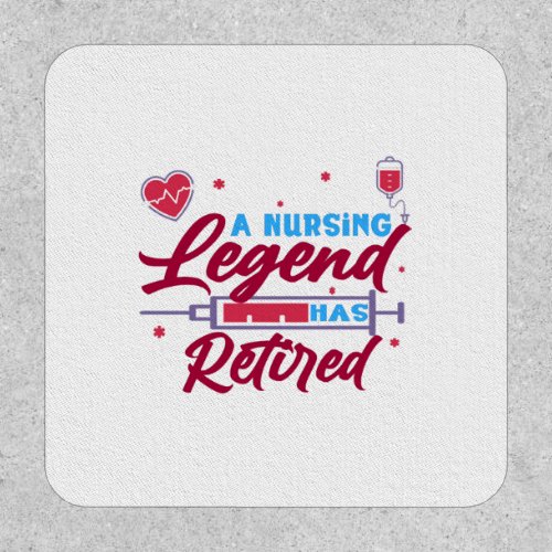 A Nursing legend has Retired Patch