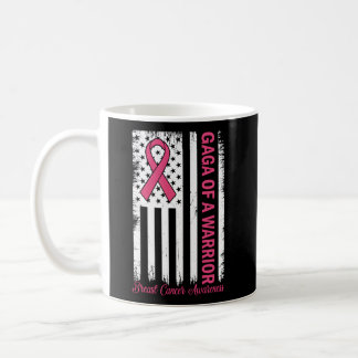 A Of A Warrior Usa Flag Breast Cancer Awareness Mo Coffee Mug