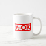 A-OK Stamp Coffee Mug
