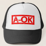 A-OK Stamp Trucker Hat