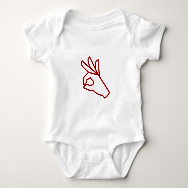 A-Okay Baby Bodysuit (Front)