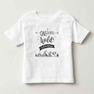 A Onederful Wild Adventure T-Shirt Toddler T Shirt