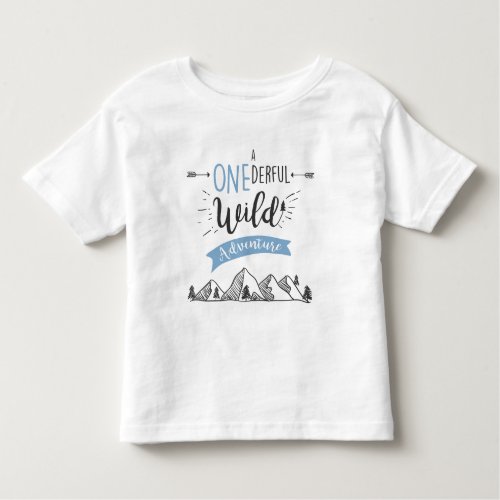 A Onederful Wild Adventure T_Shirt Toddler T Shirt