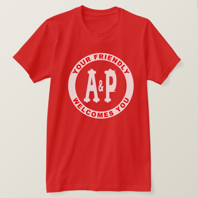 A&P Illinois Grocery Stores T-Shirt (Design Front)