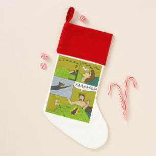 A painful wake up christmas stocking