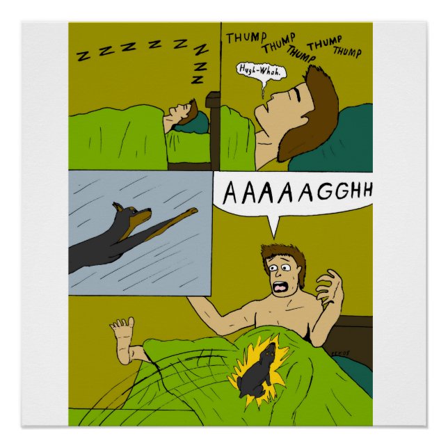 A painful wake up poster (Front)