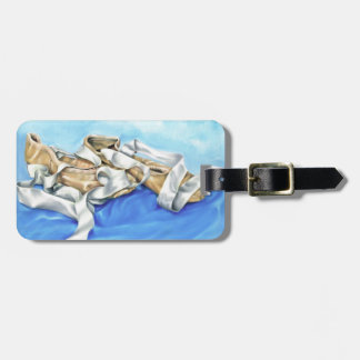 A Pair of Ballet Shoes Luggage Tag