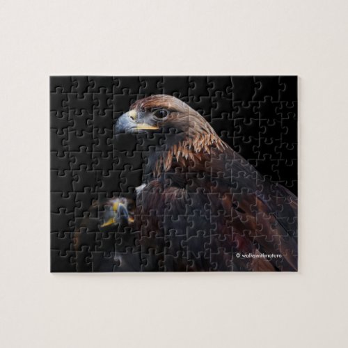 A Pair of Beautiful Golden Eagles Jigsaw Puzzle