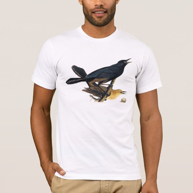 A Pair of Boat-Tailed Grackles T-Shirt (Front)