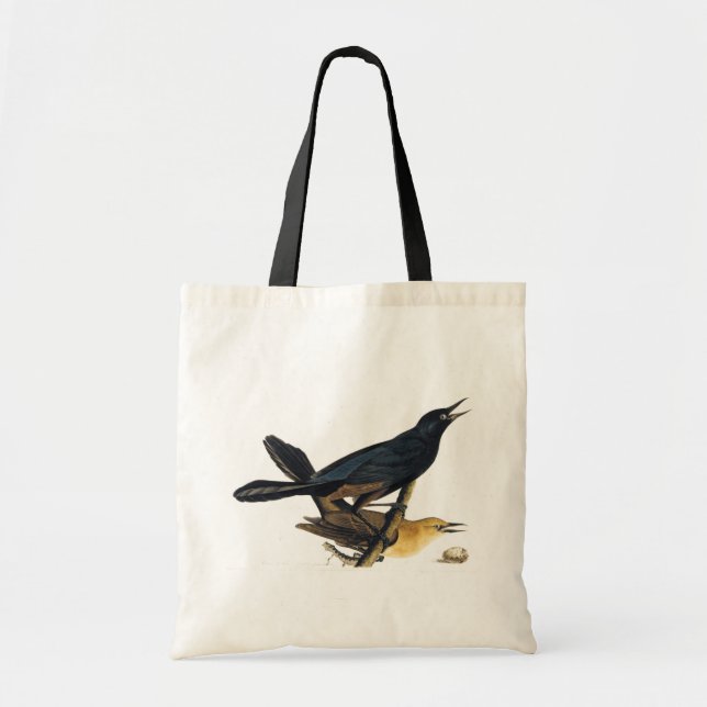 A Pair of Boat-Tailed Grackles Tote Bag (Front)