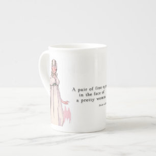 A pair of fine eyes - Pride & Prejudice Bone China Mug