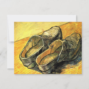 A Pair of Leather Clogs by Vincent van Gogh