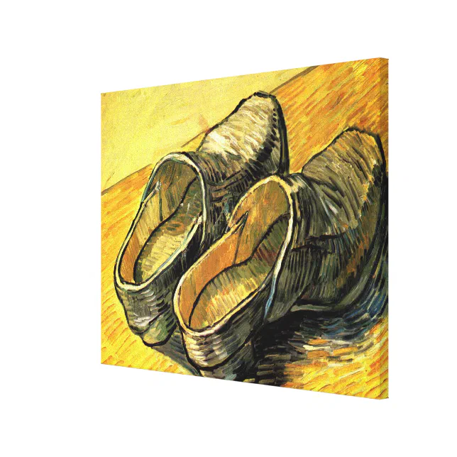 Vincent Van Gogh Painting Van Gogh A Pair of Leather Clogs Canvas