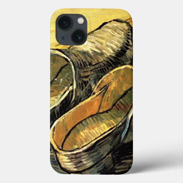 A Pair of Leather Clogs by Vincent van Gogh Case-Mate iPhone Case (Back)