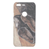A Pair of Leather Clogs - Van Gogh Uncommon Google Pixel Case (Back)