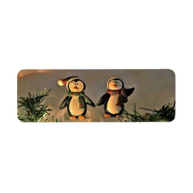 A Pair of Penguins Label (Front)
