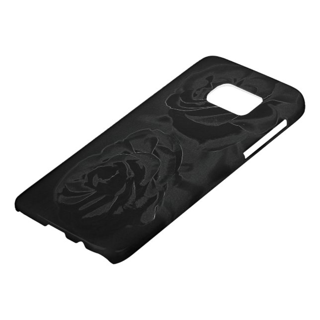 A pair of roses in black Case-Mate samsung galaxy case (Top)
