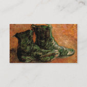 A Pair of Shoes by Vincent van Gogh Business Card (Back)