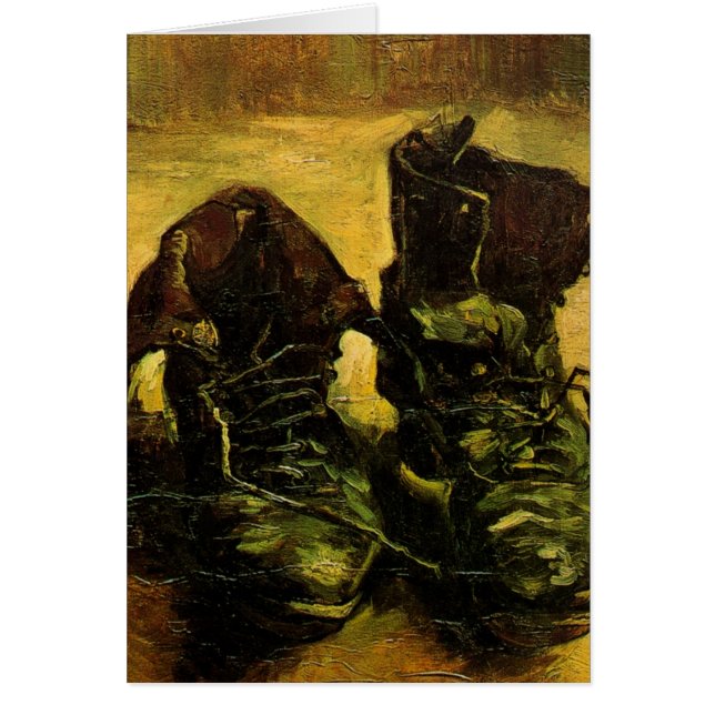 A Pair of Shoes by Vincent van Gogh Cards (Front)