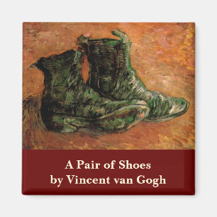 A Pair of Shoes by Vincent van Gogh Magnet