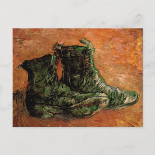 A Pair of Shoes by Vincent van Gogh Postcard