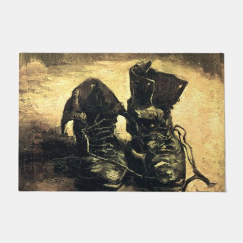 A Pair of Shoes _ Van Gogh Doormat