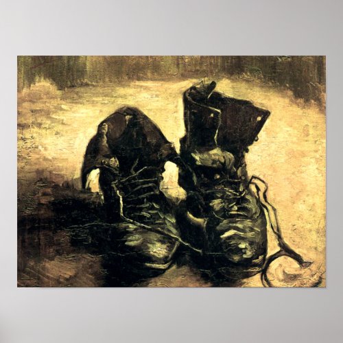 A Pair of Shoes _ Van Gogh Poster