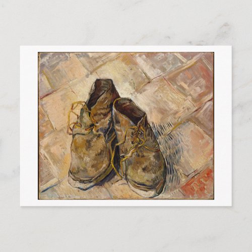 A Pair of Shoes Vincent van Gogh Postcard