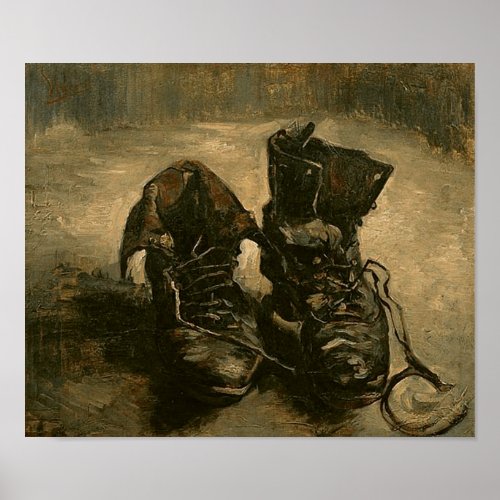 A Pair of Shoes Vincent van Gogh Poster