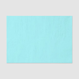 A Pale Cool Cyan Blue Tissue Paper
