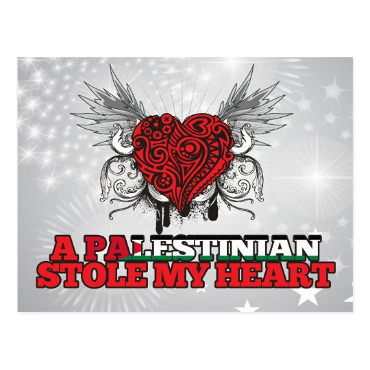 A Palestinian Stole my Heart Postcard