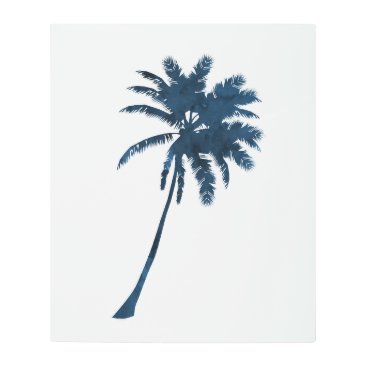 A palm metal print A palm metal print