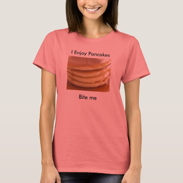 A pancake shirt for real pancake enthusiasts (Front)