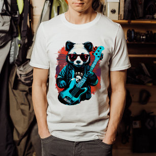 A panda playing guitar T-Shirt