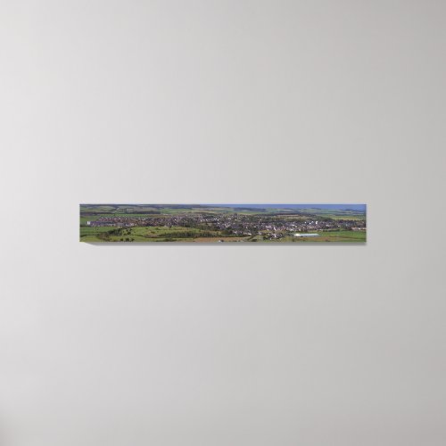 A Panoramic View of Maybole Canvas Print