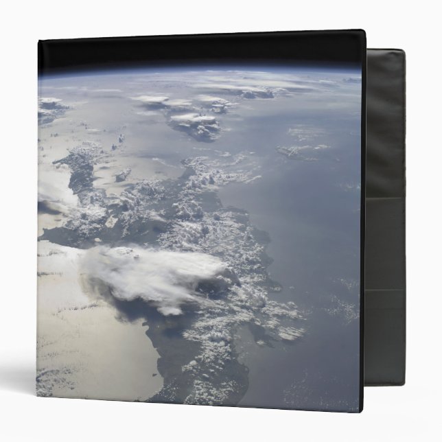A panoramic view of the island of Hispaniola 3 Ring Binder (Front/Inside)