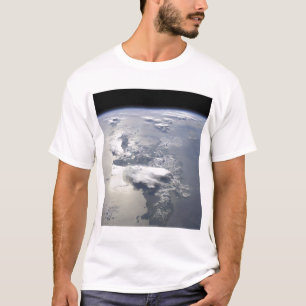 A panoramic view of the island of Hispaniola T-Shirt