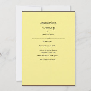 a paper flower wreath on a white backgro invitation