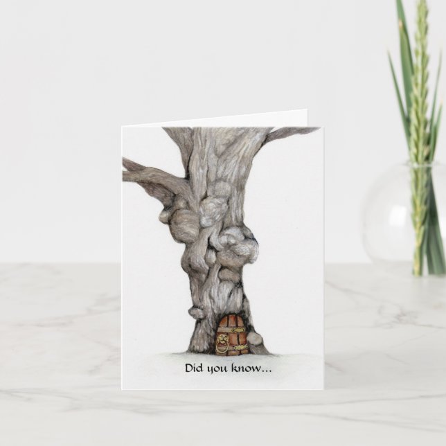 A Papercut is a tree's final revenge Card (Front)