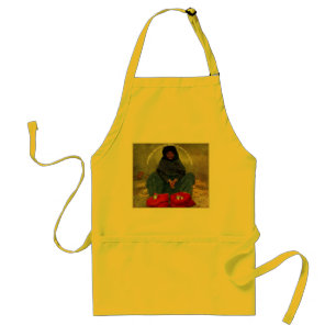 "A PAPRIKA-SELLER, KALOCSA" ADULT APRON