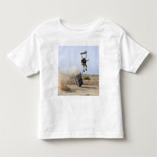 A pararescueman drops into the zone toddler t_shirt