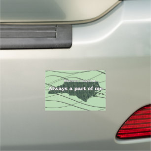 A Part of me, North Carolina Car Magnet