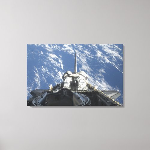 A partial view of Space Shuttle Atlantis Canvas Print