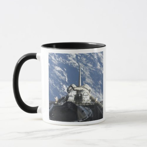 A partial view of Space Shuttle Atlantis Mug