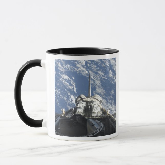 A partial view of Space Shuttle Atlantis Mug (Left)