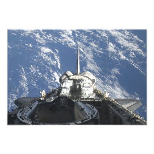A partial view of Space Shuttle Atlantis Photo Print